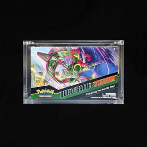 Vetrina in acrilico forte magnete acrilico vetrina scatola gioco di <span class=keywords><strong>carte</strong></span> customizzato custodia protettiva per Pokemon Card Mario - Product Image 3