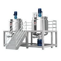 Machine de mélange de liquides de haute qualité pour la production en masse de gel douche et shampoing 1500L, équipement spécial pour le mélange de shampoing