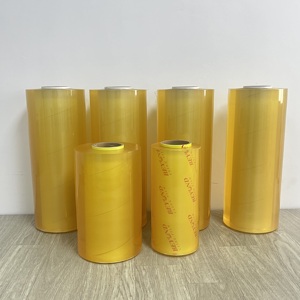 أفضل سعر لفيلم تغليف شفاف من البولي فينيل كلوريد (<span class=keywords><strong>PVC</strong></span>) صالح للطعام لتغليف الكعك، لفة جامبو للأعمال التجارية - Product Image 2