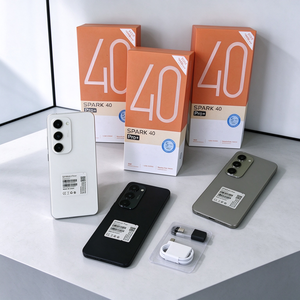 โทรศัพท์มือถือ Spark40 Pro รุ่นใหม่ ปี 2026 ระบบแอนดรอยด์ 15 รองรับการชาร์จเร็ว 65W กล้องแอนดรอยด์ 108MP รุ่น Global Edition - Product Image 2