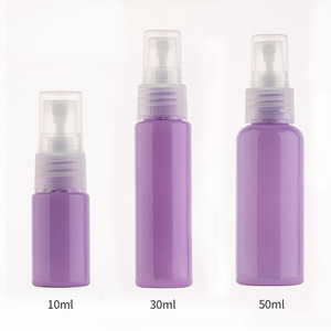 Flacon pulvérisateur PET couleur macaron 10ml 30ml 50ml rechargeable, brume fine, adapté pour les soins du visage et les cosmétiques - Product Image 4