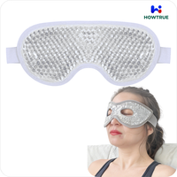 Masque facial rafraîchissant OEM/ODM avec billes de gel PVC, pack de glace et massage pour thérapie par compresse froide, soulagement du stress et confort apaisant