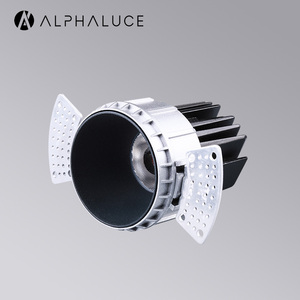 Đèn <span class=keywords><strong>downlight</strong></span> âm trần LED thương mại, chống chói, tiêu chuẩn Úc, không viền, có thể điều chỉnh độ sáng - Product Image 3