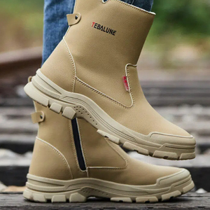 Competitive Price Anti-Pinch Winter Warmth Waterproof Plush Lining Construction Anti-Chill Safety Shoes - Product Image 6
