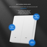 Module d'interrupteur intelligent WiFi 433 MHz sans fil, compatible Tmall Genie et Lingju, pour commande à distance et commutation trois voies