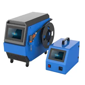 air cooled laser welder laser welding machine 39KG 1500W air-cooled fiber laser gun weld machine for aluminum copper welding
