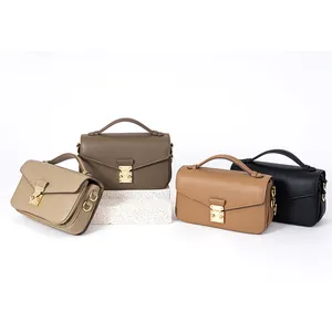 bag manufacturer 2023 Custom new vintage luxury Genuine Leather women purses and handbags for ladies