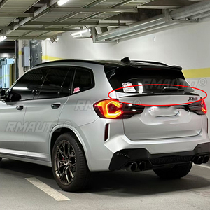สปอยเลอร์หลังคาร์บอนไฟเบอร์คุณภาพสูงและ FRP สีดำ สำหรับ BMW X3 G01 ฝาครอบท้ายรถยนต์ แต่งรถ - Product Image 4