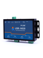 Convertidor Ethernet USR-N520 H7-6 con Doble Puerto Serial RS232 RS485, Compatible con Modbus RTU y Modbus TCP, Solución Cortex-M7, DC