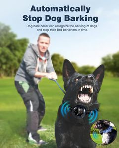 Collare di addestramento del cane 2-in-1 - Shock & collare della corteccia con il telecomando di 3300FT, 5 livelli regolabili di sensibilità, - Product Image 3
