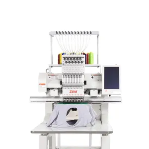 New Arrival Computer Embroidery Machine Manufacturers One Head T-shirt Cloth Embroidery Machine