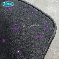Équipement de jeu intérieur Salle sensorielle Autisme Éclairage à fibres optiques Changement de couleur Étoile interactive Lumière LED Tapis sensoriel