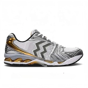 Nouvelles Chaussures <span class=keywords><strong>de</strong></span> Course Designer 2160, Baskets Plateforme 1130, Chaussures d'Entraînement d'Extérieur K14, Noires Argent Pur, à Lacets, pour la Marche - Product Image 4