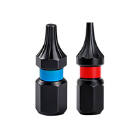 Set Bit Obeng Presisi Industri 31 Buah, Bahan Baja S2, Ukuran Inci, Tipe Phillips, Chrome Vanadium, Magnetik, Tahan Benturan
