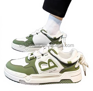 One-Legged New Men's Casual Sporty <b>Platform</b> Lace-up Waterproof Breathable Light Weight Soft Walking Shoes Comfortable - Product Image 1