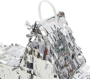 Petite étoile en feuille d'argent <span class=keywords><strong>Pinata</strong></span> pour les fêtes d'anniversaire, thème de la célébration des enfants, fête de carnaval et événements connexes, célébration et Dec - Product Image 2
