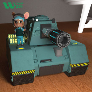 World Bound <b>Rc</b> Tank M7562 With Antenna Remote <b>Control</b> For Kids Indoor Outdoor Play - Product Image 3