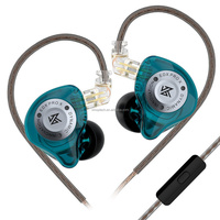 KZ EDX PRO X Écouteurs intra-auriculaires professionnels filaires pour monitoring de scène, avec transducteur dynamique, pour la performance musicale