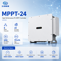 Contrôleur de charge solaire MPPT haute tension 240A 500-1460V avec communication RS485, protection IP66, 99,4% de rendement, refroidissement par air