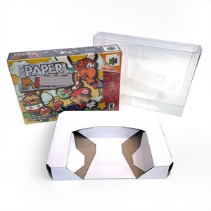 กล่องกระดาษ USA Paper N64 คุณภาพสูงสำหรับเครื่องเล่นเกม 64 บิต กล่องกระดาษแข็งหนาพร้อมถาดใส่ตลับเกมสำหรับเปลี่ยนแทนกล่องเดิมของ N64 - Product Image 2