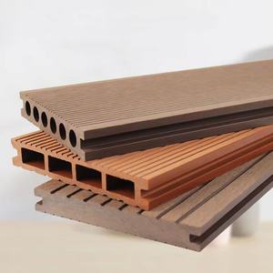 Résistant aux intempéries Co-extrudé Compose WPC Decking Carreaux de sol Extérieur <span class=keywords><strong>Teck</strong></span> Bois Composite Deck Panel Board - Product Image 1