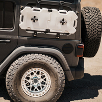 Jantes en alliage forgé Borui tout-terrain 16 17 18 20 22 24 pouces, jantes Jeep Pickup noires Antelope neuves 25 mm