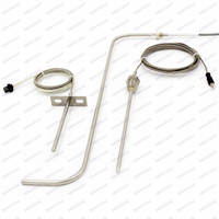 Maßgefertigter Gebogener Sondenhalter Dreiecksflansch 380°C Hochtemperaturbeständiger Temperatursensor PT100