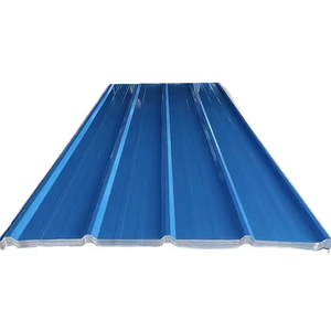 แผ่นโลหะสังกะสีแผ่นหลังคาลูกฟูก0.2มม. ppgi เคลือบสีสังกะสีแผ่นมุงหลังคา - Product Image 6