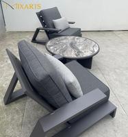 Fauteuils d'appoint modernes de luxe nordiques les plus populaires, rembourrés et confortables, pour adultes, pour l'intérieur et l'extérieur, pour se détendre dans le jardin