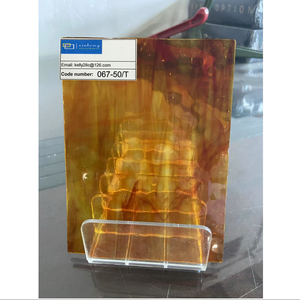 Fabricante de vidrio Semi Transparente Iglesia Windoe Panel Hoja decorativa de vidrieras - Product Image 1