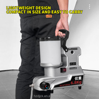 Pistolet pulvérisateur de peinture électrique sans air industriel portable 1600W haute pression DIY, capacité de la cuve 2L, 3000 PSI, multifonctionnel pour latex