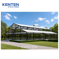 Carpa de Aluminio Grande para Eventos KENTEN, Carpas Transparentes para Fiestas de 25x30, Carpa de PVC Resistente y Portátil para Uso Comercial