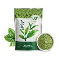 Aangepaste Organische Matcha Poeder Opstaande Zakjes-100G/250G/500G/1Kg Premium Hersluitbare Matcha Groene Thee Verpakkingstassen