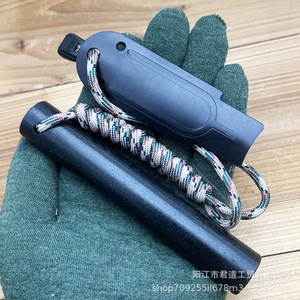 <b>Fire</b> Starter Magnesium Rod 20x120mm With Paracord Waterproof Survival <b>Tool</b> For Outdoor Camping - Product Image 2