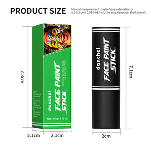 <span class=keywords><strong>Peinture</strong></span> corporelle et faciale Halloween en stick crème, imperméable, couleurs <span class=keywords><strong>fluo</strong></span> vert, violet, rose, noir, blanc, maquillage artistique pour fêtes - Product Image 6