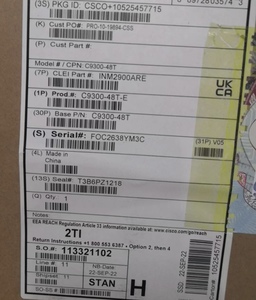 Nouveau Commutateur Réseau Essentiel Cisco Original 9300 48 Ports Uplinks Fixes Données Uniquement 4X10G C9300-48T-E - Product Image 3