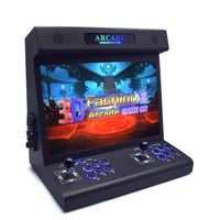 Настольный мини-аркадный игровой автомат для двух игроков, ретро-кабинет, домашняя игровая консоль для видеоигр
