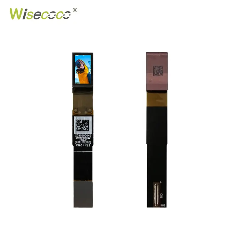 Wisecoco Vr Ar Scherm Oplossing 0.49 Inch Oled Micro Display Mipi 40 Pinnen 1800cd/M2 1920*1080 Mini Panel Touch Optioneel