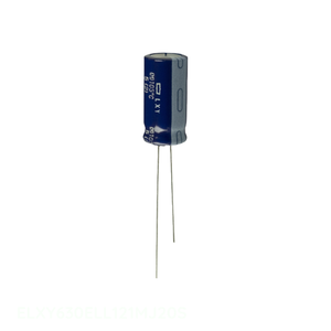 ตัวเก็บประจุ120 uF ฝา ELXY630ELL121MJ20S สารส้ม120 uF 20% 63V แบบเรเดียลรูผ่านรู - Product Image 1
