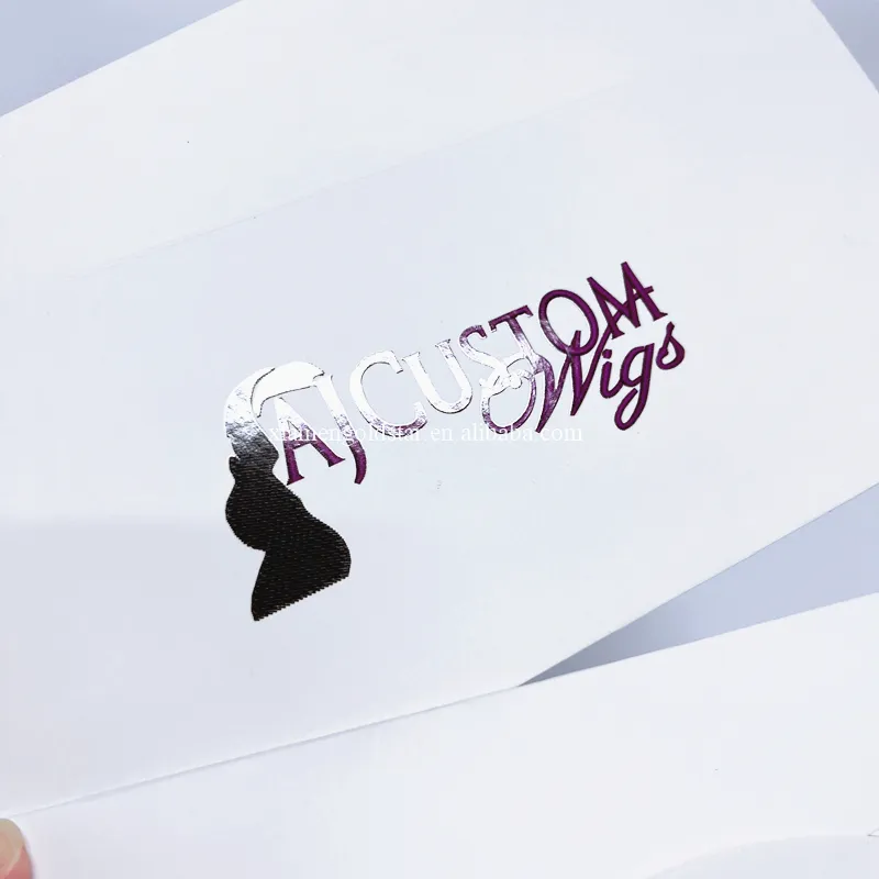 Envelope de papel luxuoso personalizado para cartão, envelope decorativo de papel expansível para cd