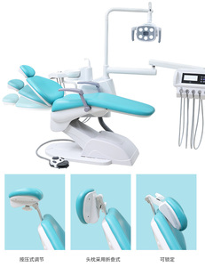 Fauteuil dentaire médical de bonne qualité et sécurisé avec système de contrôle et prix abordable pour l'équipement dentaire - Prix unitaire - Product Image 2