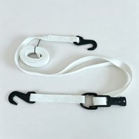 Sangle de fixation RoRo 38 mm, résistance à la rupture 3000 kg, sangle à cliquet robuste en polyester zingué, certifiée CE, sangle de fixation de cargaison