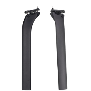 Tubo de sillín de fibra de carbono TOSEEK TSP-C60 de 400 mm, ligero, para bicicleta de montaña y carretera - Product Image 1