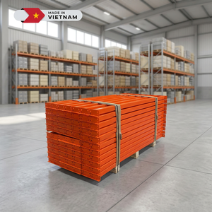 Adjustable 5-Layer Heavy Duty Corrosion Protection Industrial Rack Shelf Durable Steel Teardrop Racking System Selective Pallet - Product Image 1