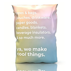 Bolsa de Correo de Burbujas Personalizada Biodegradable e Impermeable con Gradiente Polly, Bolsa de Envío de Paquetes de Poliéster Impresa <span class=keywords><strong>para</strong></span> <span class=keywords><strong>Ropa</strong></span> - Product Image 3