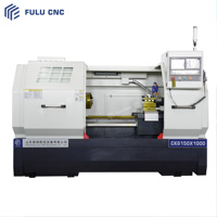Tour horizontal CNC haute précision FULU CNC CK6150-1000 avec centre de tournage des métaux, précision de 0,008 mm, respectueux de l'environnement