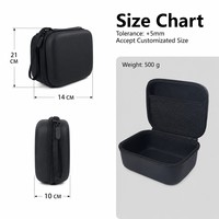 Étui de rangement en mousse EVA personnalisable avec fermeture éclair - Durable, résistant à l'eau, léger pour la photographie en extérieur et le rangement en voyage