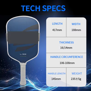 Pala de Pickleball Gen5 para la Versión Limitada Summit, Núcleo de Espuma de Fibra de Carbono T700 de 16mm, Alargada, de Metal, para Entretenimiento - Product Image 6