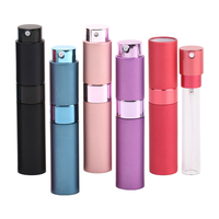 Vente flash - Atomiseur de parfum de luxe 10 ml, flacon de parfum rechargeable, flacon de parfum de voyage de poche avec boîte