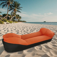 Matelas pneumatique gonflable pour le camping en plein air, coussin triangulaire gonflable, chaise longue gonflable de plage